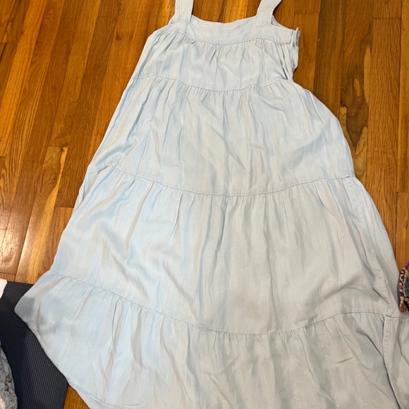 Rails women’s flowy chambray Amaya midi sleeveless dress XS - Picture 4 of 9